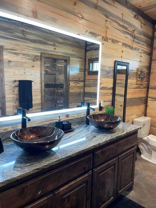The Big Tex Luxury Cabin Is Epic بروكن بو المظهر الخارجي الصورة