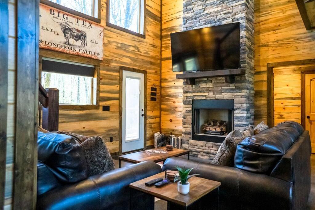 The Big Tex Luxury Cabin Is Epic بروكن بو المظهر الخارجي الصورة